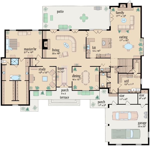 Main Floor Plan: 18-505