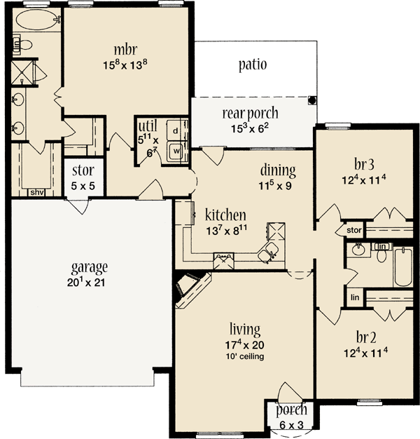 Main Floor Plan: 18-506