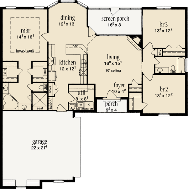 Main Floor Plan: 18-509