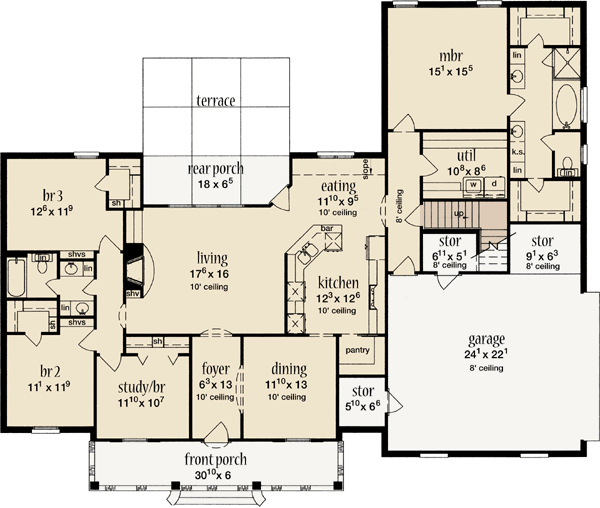 Main Floor Plan: 18-512