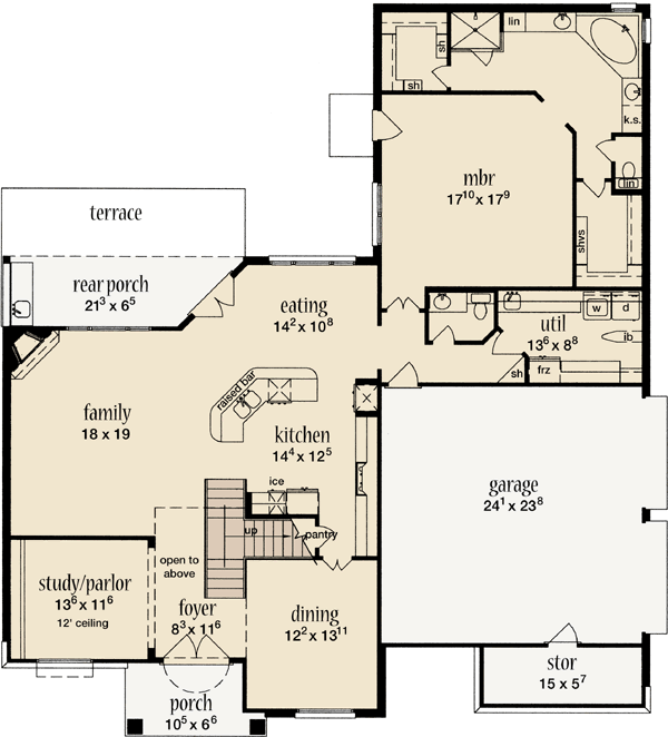 Main Floor Plan: 18-514