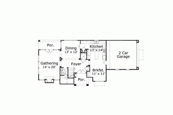 Main Floor Plan: 19-1003