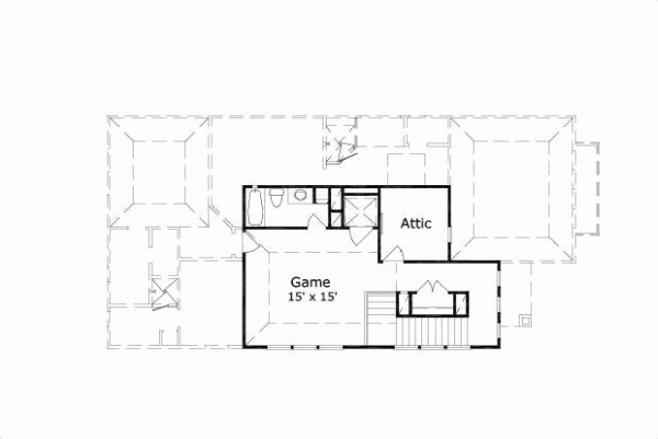 Upper/Second Floor Plan 19-1006