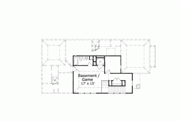 Upper/Second Floor Plan 19-1007