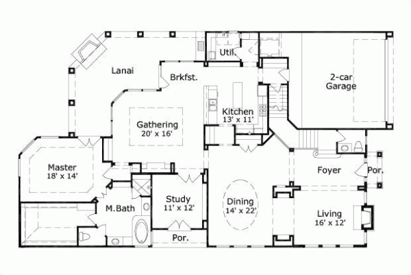 Main Floor Plan: 19-1008
