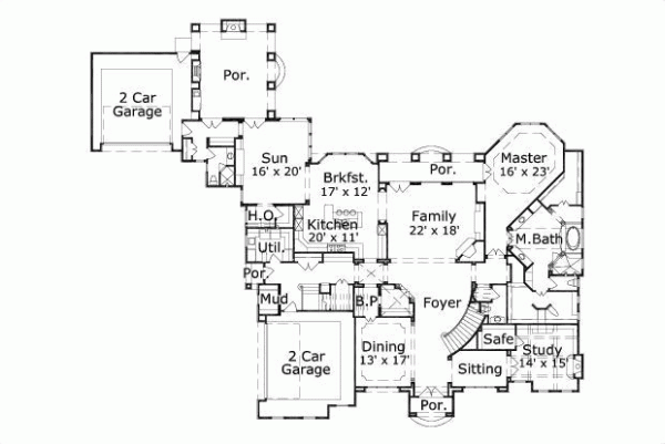 Main Floor Plan: 19-1009
