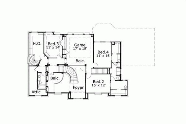 Upper/Second Floor Plan: 19-101