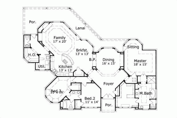 Main Floor Plan: 19-1010