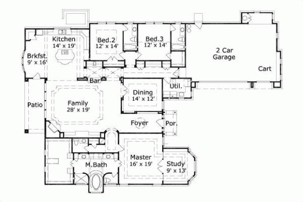 Main Floor Plan: 19-1013