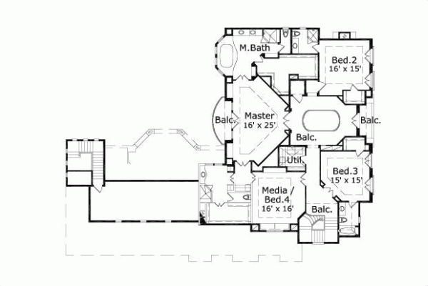Upper/Second Floor Plan: 19-1015