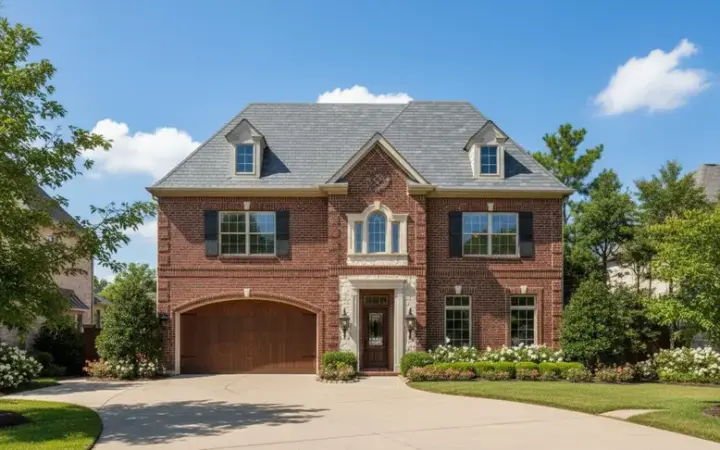 Traditional house plans 19-1018 - front exterior, 4,392 sq ft, 3 bed, 3 bath house plans | Monster House Plans