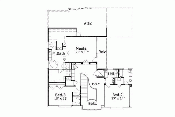 Upper/Second Floor Plan: 19-1018