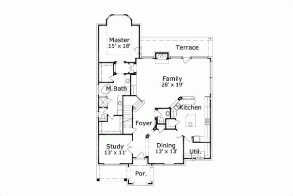 Main Floor Plan: 19-1023