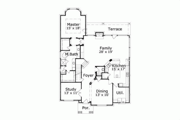 Main Floor Plan: 19-1024