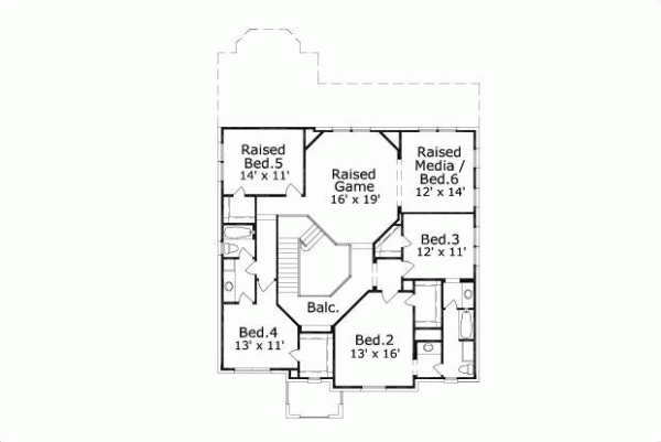 Upper/Second Floor Plan: 19-1024