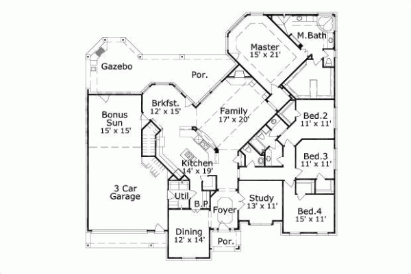 Main Floor Plan: 19-1026