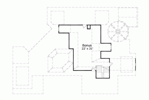 Upper/Second Floor Plan 19-1029