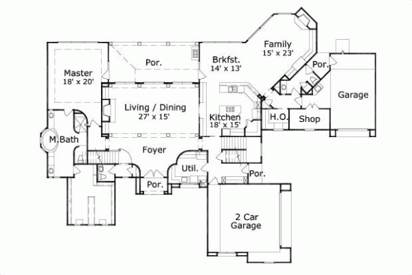 Main Floor Plan: 19-103
