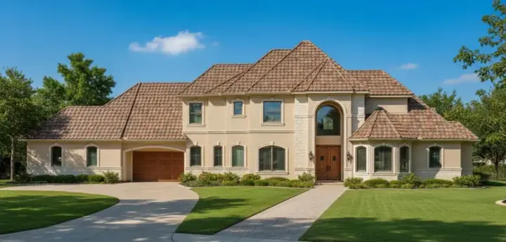 Traditional house plans 19-1031 - front exterior, 3,854 sq ft, 4 bed, 3 bath house plans | Monster House Plans