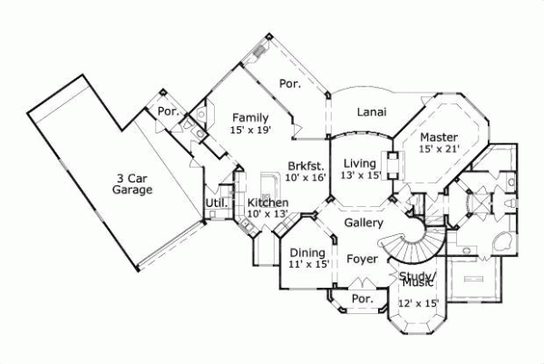Main Floor Plan: 19-1031