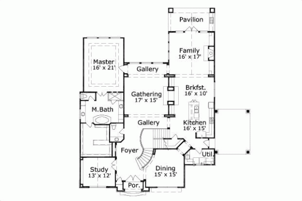 Main Floor Plan: 19-1032