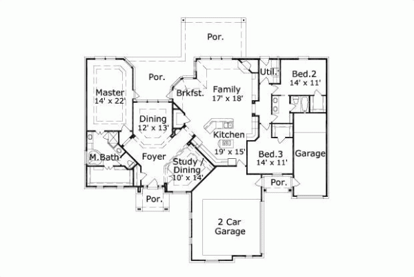 Main Floor Plan: 19-1033