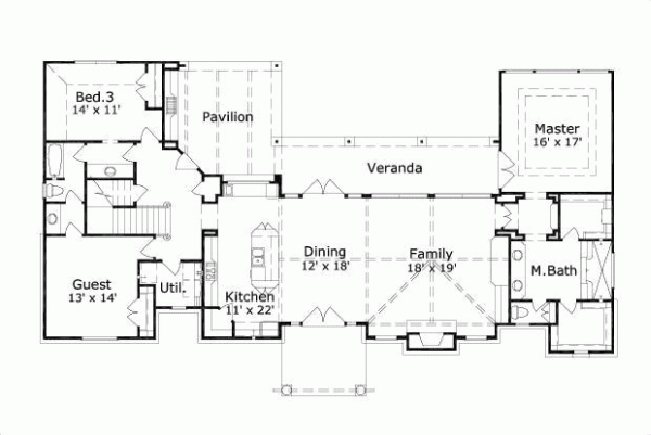 Main Floor Plan: 19-1034