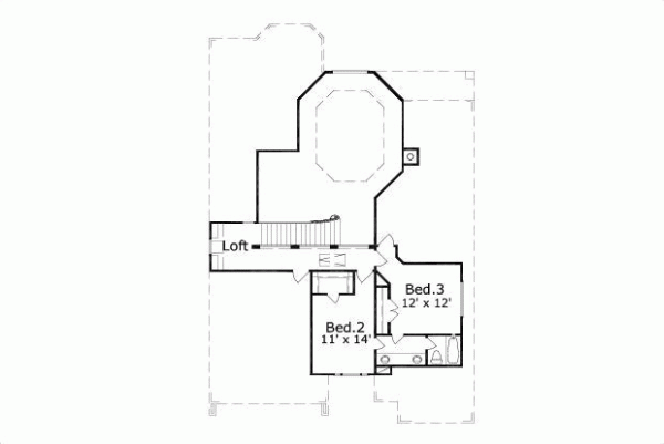 Upper/Second Floor Plan: 19-1035