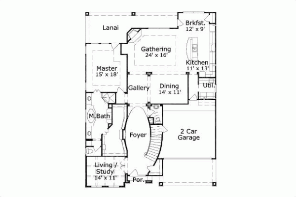 Main Floor Plan: 19-1037