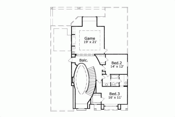 Upper/Second Floor Plan: 19-1037