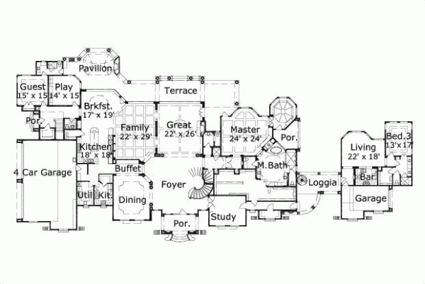 Main Floor Plan: 19-1039