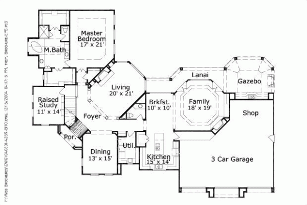 Main Floor Plan: 19-1046