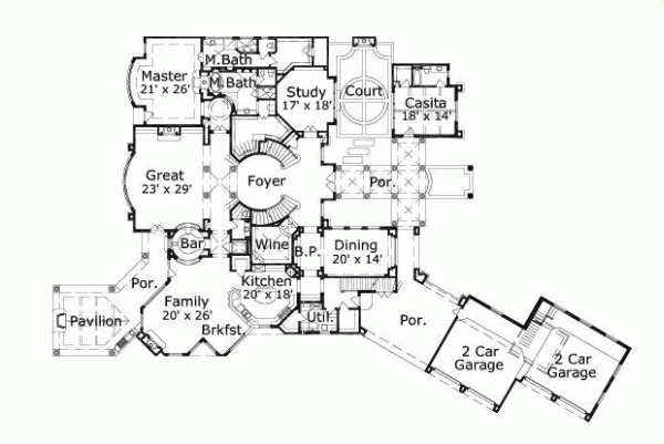 Main Floor Plan: 19-1048