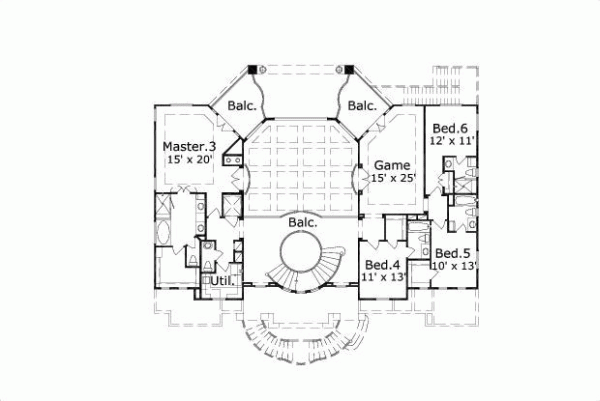 Third Floor Plan:19-1049