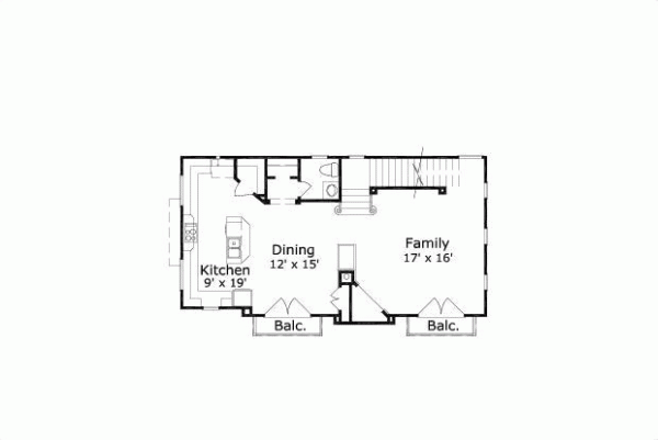 Upper/Second Floor Plan: 19-1051