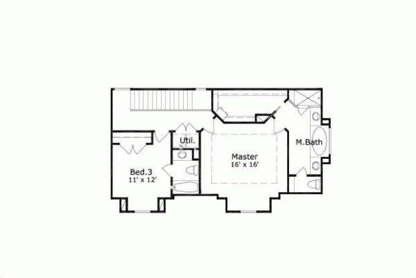 Upper/Second Floor Plan 19-1052