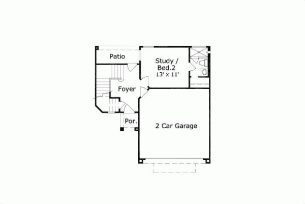 Main Floor Plan: 19-1055