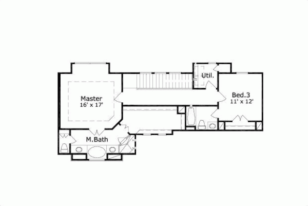 Upper/Second Floor Plan 19-1057