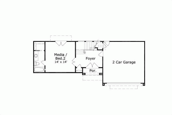 Main Floor Plan: 19-1058