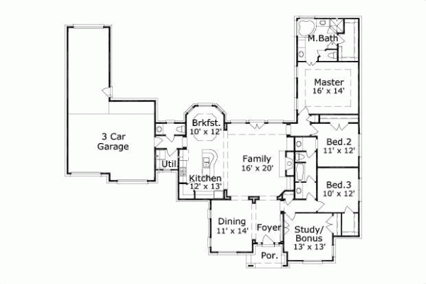 Main Floor Plan: 19-1059
