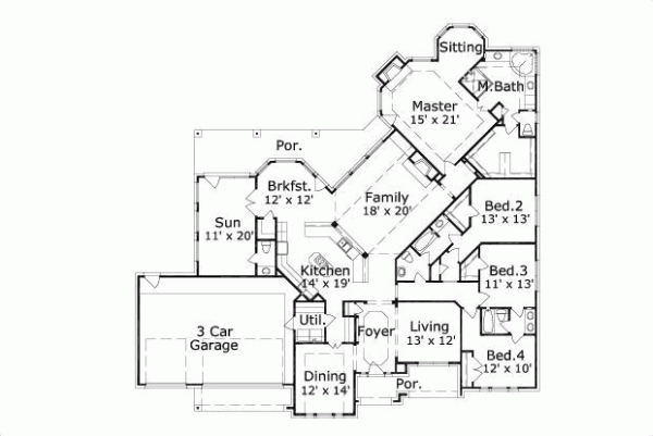 Main Floor Plan: 19-1062