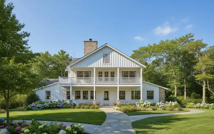 Country house plans 19-1067 - front exterior, 3,602 sq ft, 3 bed, 3 bath house plans | Monster House Plans