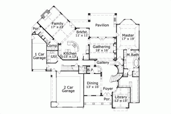 Main Floor Plan: 19-1069