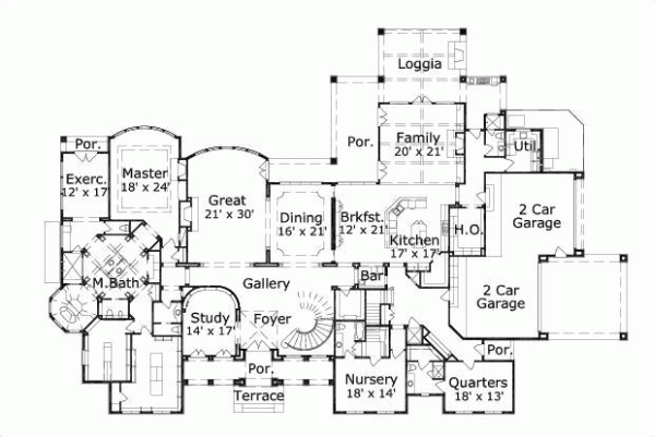 Main Floor Plan: 19-1070