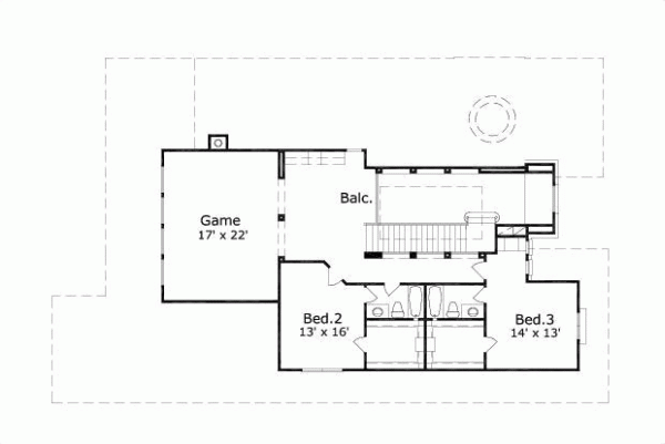 Upper/Second Floor Plan: 19-1071