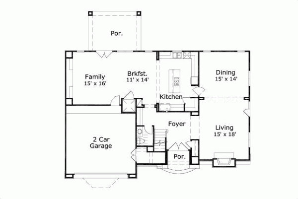 Main Floor Plan: 19-1072