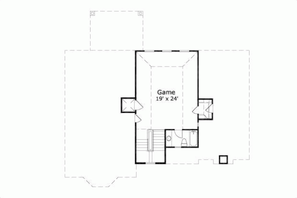 Upper/Second Floor Plan 19-1072