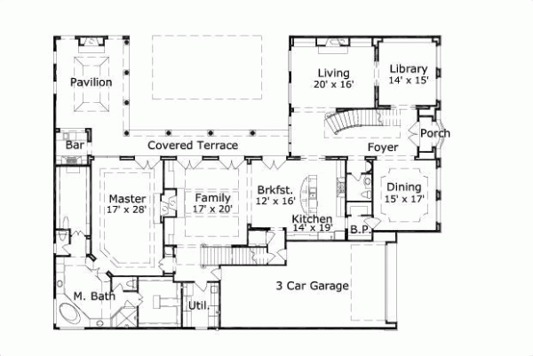 Main Floor Plan: 19-1075