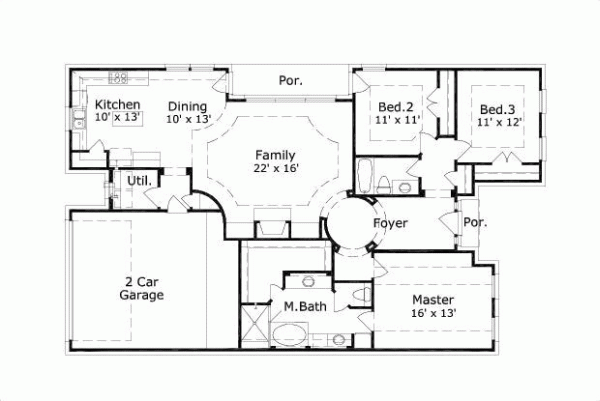 Main Floor Plan: 19-1076