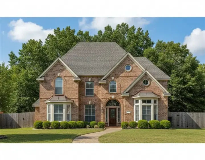 Traditional house plans 19-108 - front exterior, 4,233 sq ft, 5 bed, 4 bath house plans | Monster House Plans